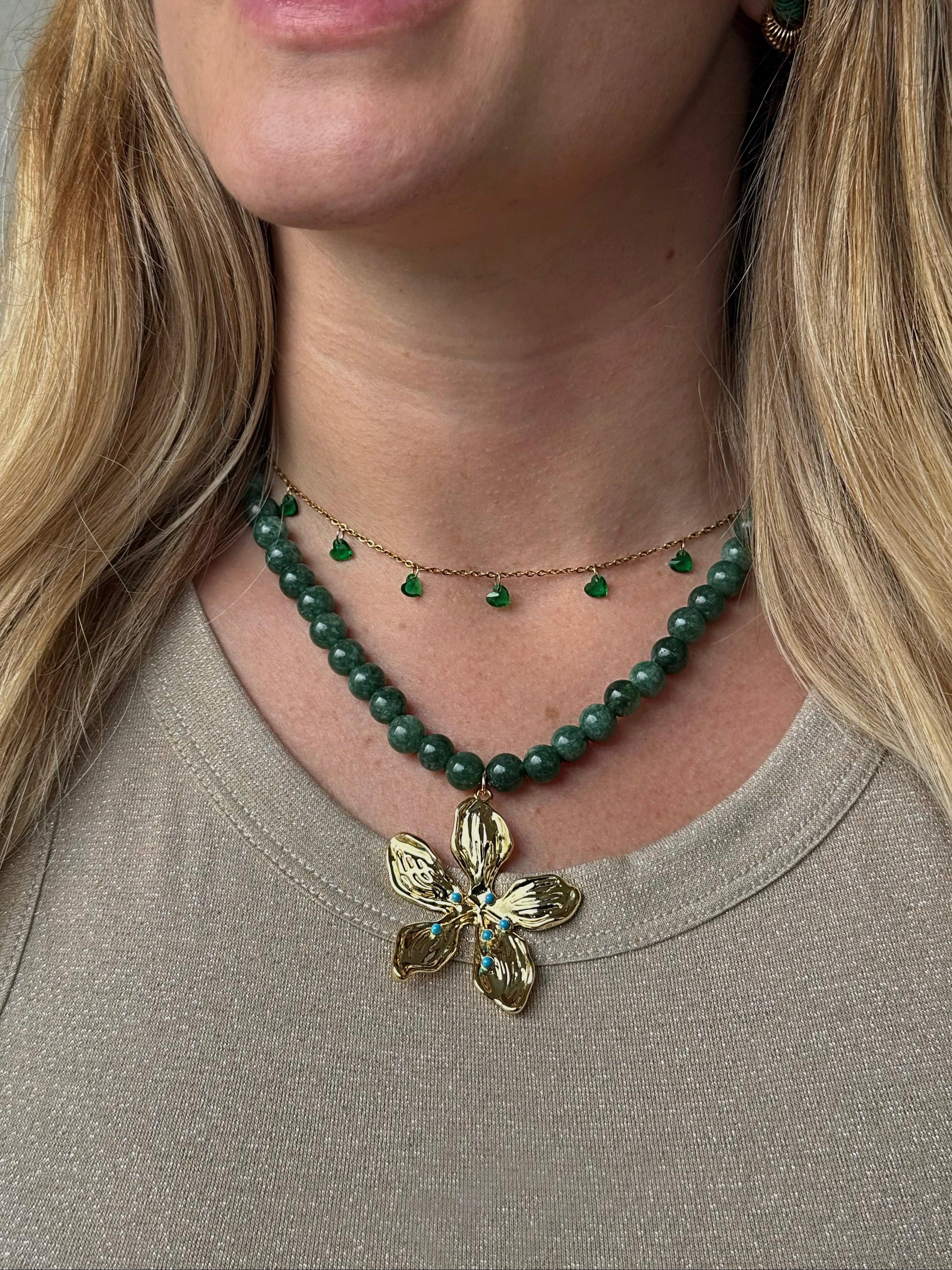 Collana cuoricini