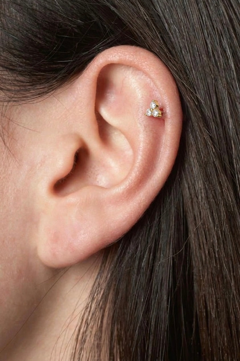 Piercing 3 zirconi